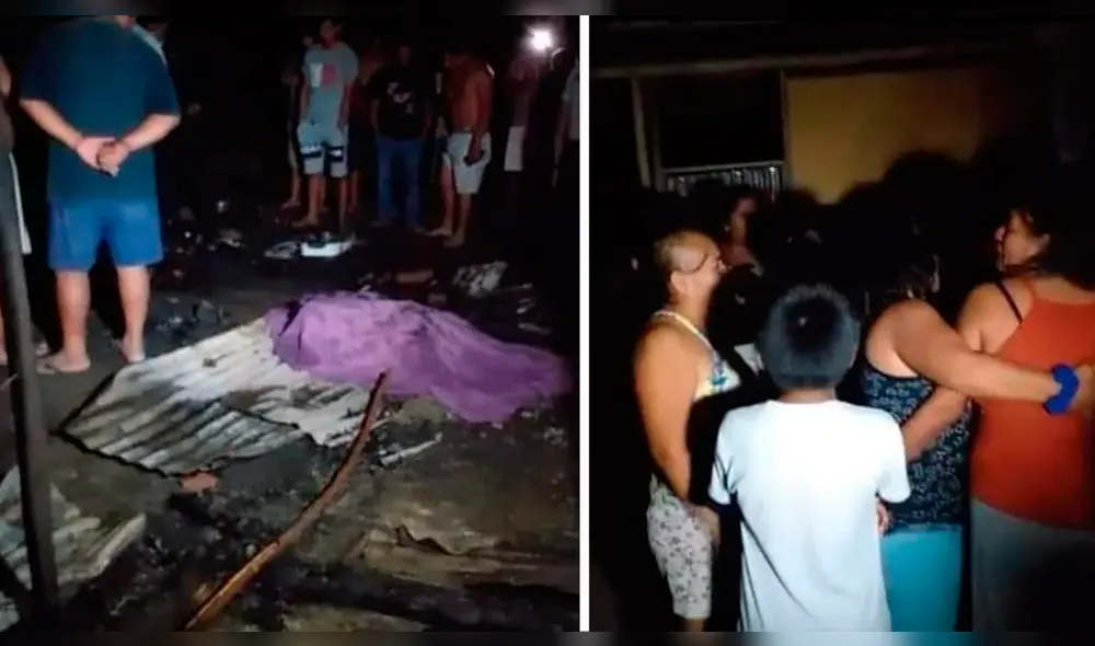 Padre e hijo mueren durante explosión en Catacaos. Padre e hijo mueren durante explosión en Catacaos.