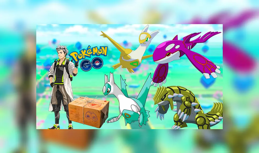 Latios, Latias, Groudon y Kyogre ya no serán recompensa semanal en Pokémon GO.