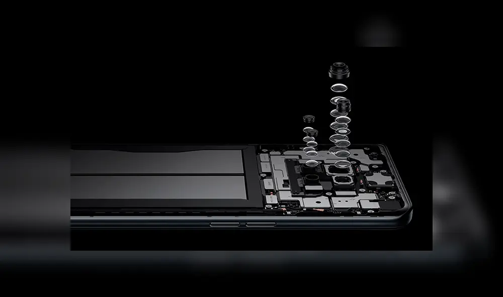 El sistema de cámara está compuesto por 48 MP + 8 MP + 2 MP + 2 MP. El sistema de cámara está compuesto por 48 MP + 8 MP + 2 MP + 2 MP.