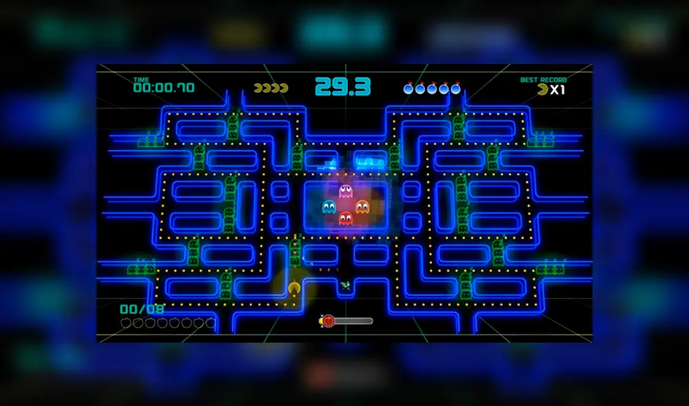 Pac-Man Championship Edition 2 es una versión mejorada del clásico videojuego de 1980.