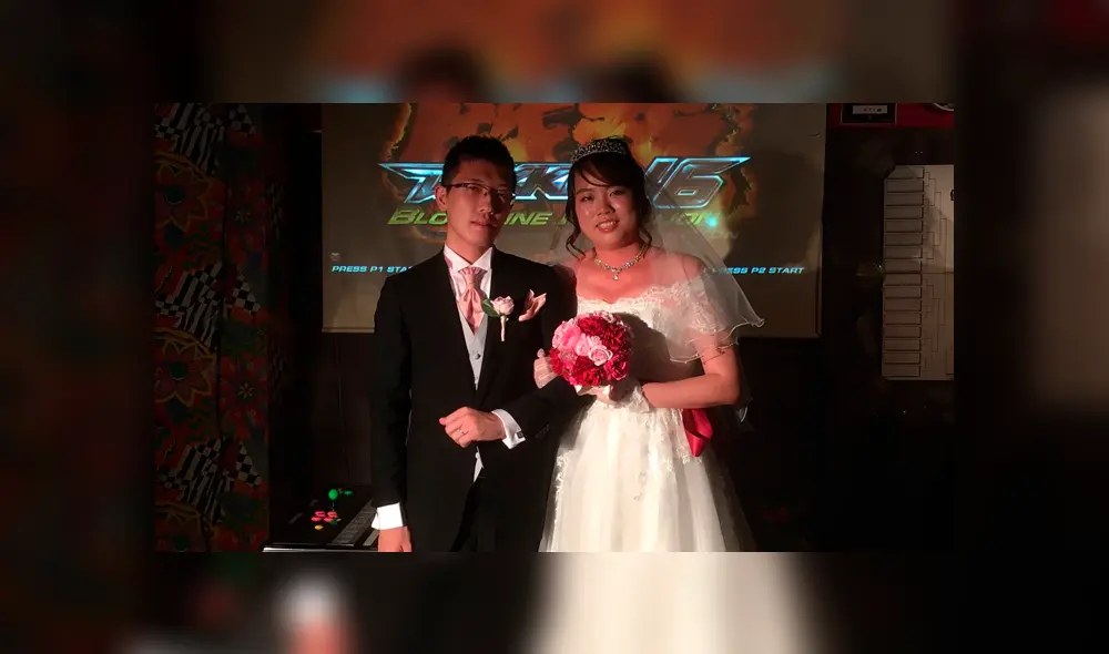 La boda de Kazuhiro y Yukiko se realizó en el salón de videojuegos Mikado en Tokio, Japón.