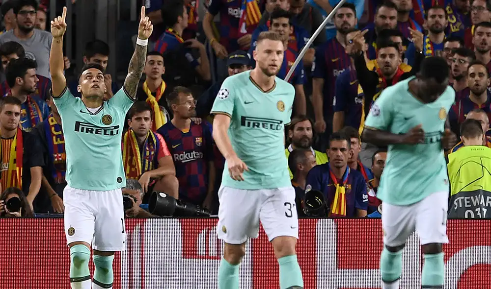 Lautaro marcó el primer gol del partido en el Inter vs. Barcelona. Lautaro marcó el primer gol del partido en el Inter vs. Barcelona.