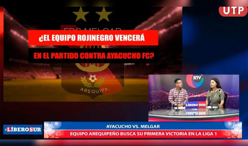 Líbero Sur: Suspenso por partido Melgar vs Caracas [VIDEO]