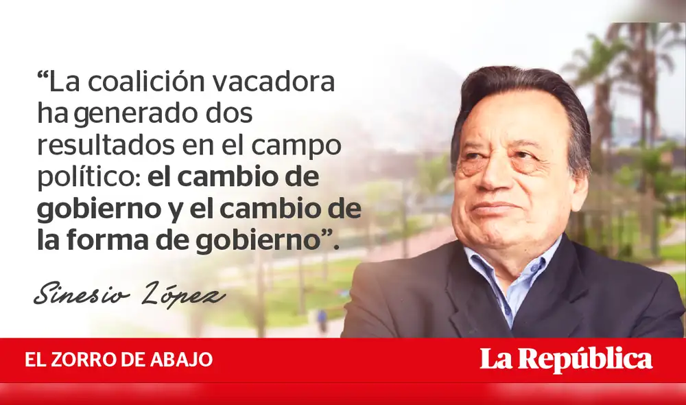 El gobierno de la coalición vacadora