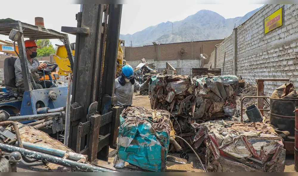 La empresa Ferrocas E.I.R.L. opera en la primera planta de chatarreo en Lima y Callao. Foto: MTC