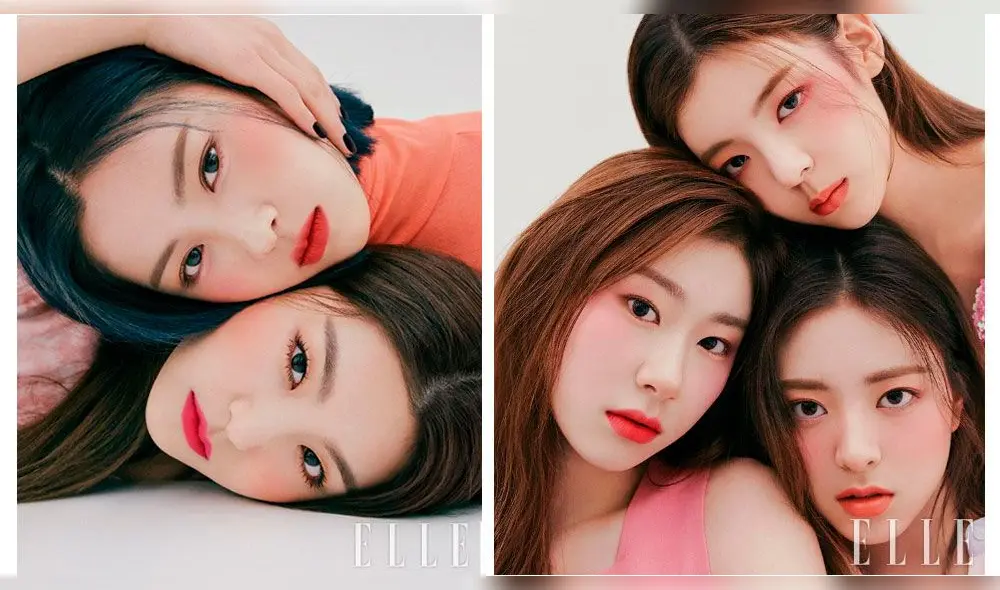 Las integrantes de ITZY aparecen en la edición de abril de ELLE Korea.
