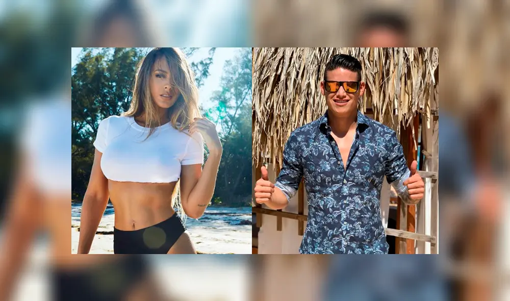 Shannon de Lima y James Rodríguez son captados infraganti y confirman romance