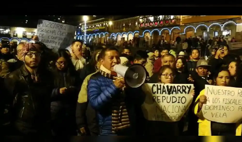 Cusco anuncia paro en rechazo a destitución de fiscales Domingo Pérez y Rafael Vela [FOTOS y VIDEO] 