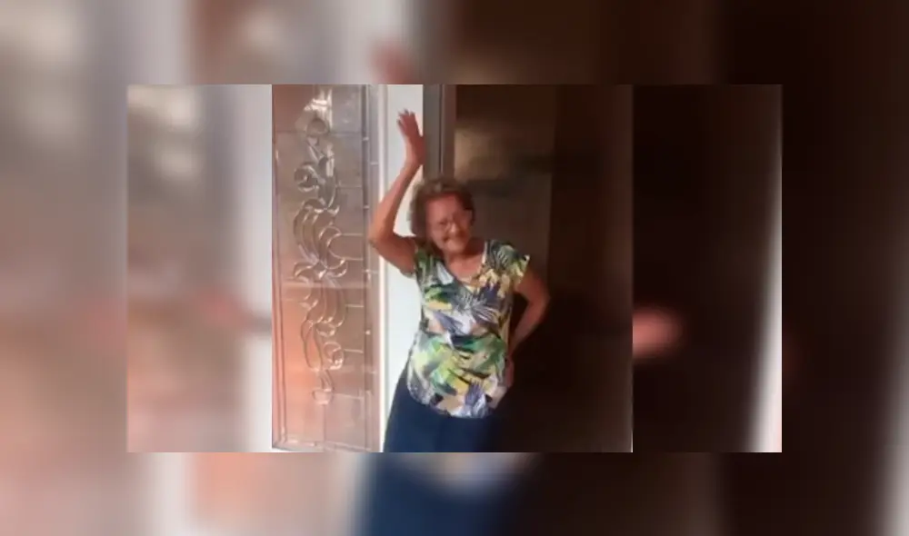 En Facebook, una anciana se animó a bailar la canción “Que Tire Pa’ Lante” del artista puertorriqueño Daddy Yankee.