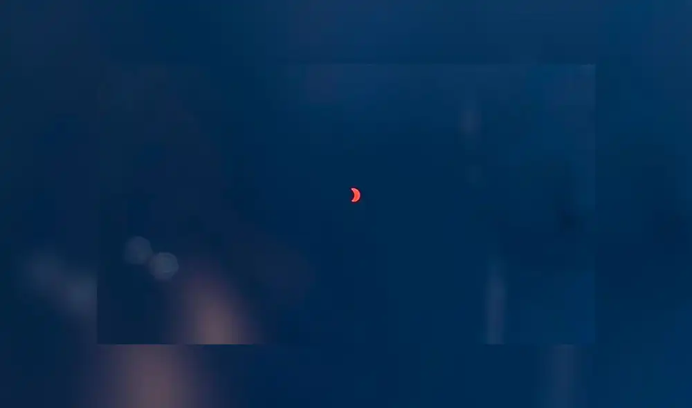 Eclipse solar 2019. Créditos: Twitter. Eclipse solar 2019. Créditos: Twitter.