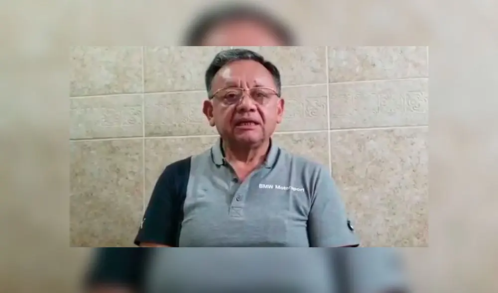 Edgar Alarcón respondió a través de un video colgado en su página de Facebook.
