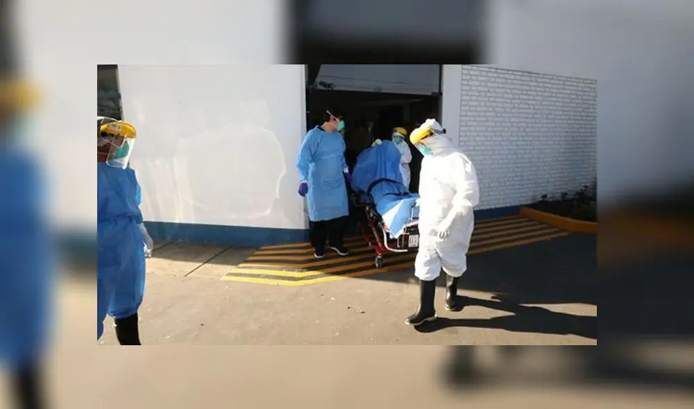 Paciente con coronavirus en estado grave fue evacuado al Hospital Rebagliati. Paciente con coronavirus en estado grave fue evacuado al Hospital Rebagliati.