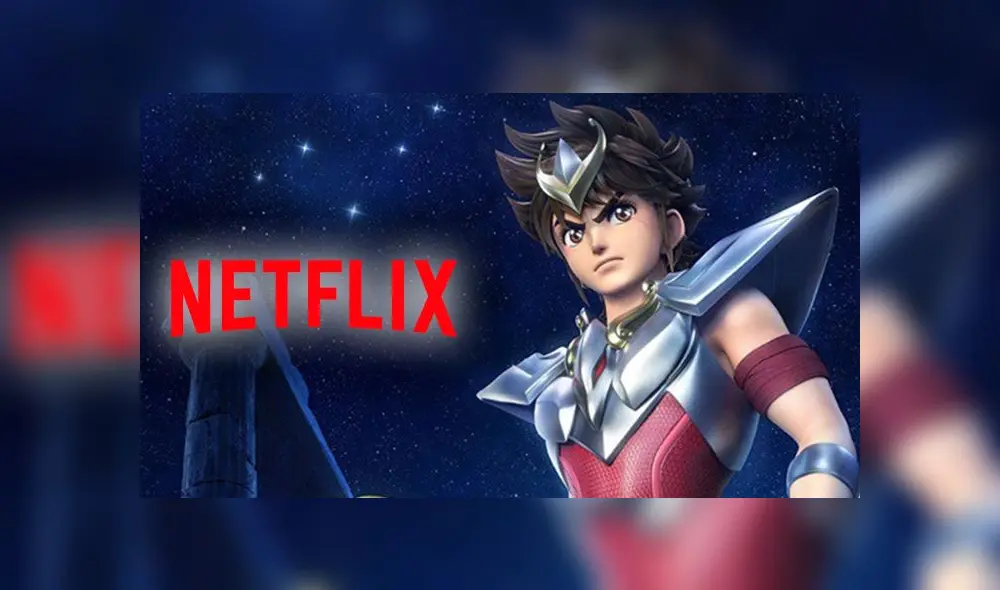 Lazan nuevo afiche promocional de Saint Seiya Netflix