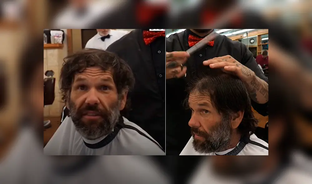 Facebook viral: estilista somete a radical cambio de look a indigente y su renovado aspecto conquista a miles Facebook viral: estilista somete a radical cambio de look a indigente y su renovado aspecto conquista a miles