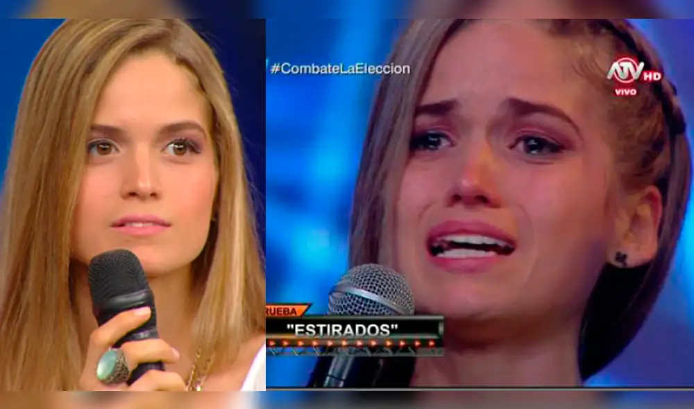 Michela Elías se quiebra en vivo por hashtag en su contra [VIDEO]