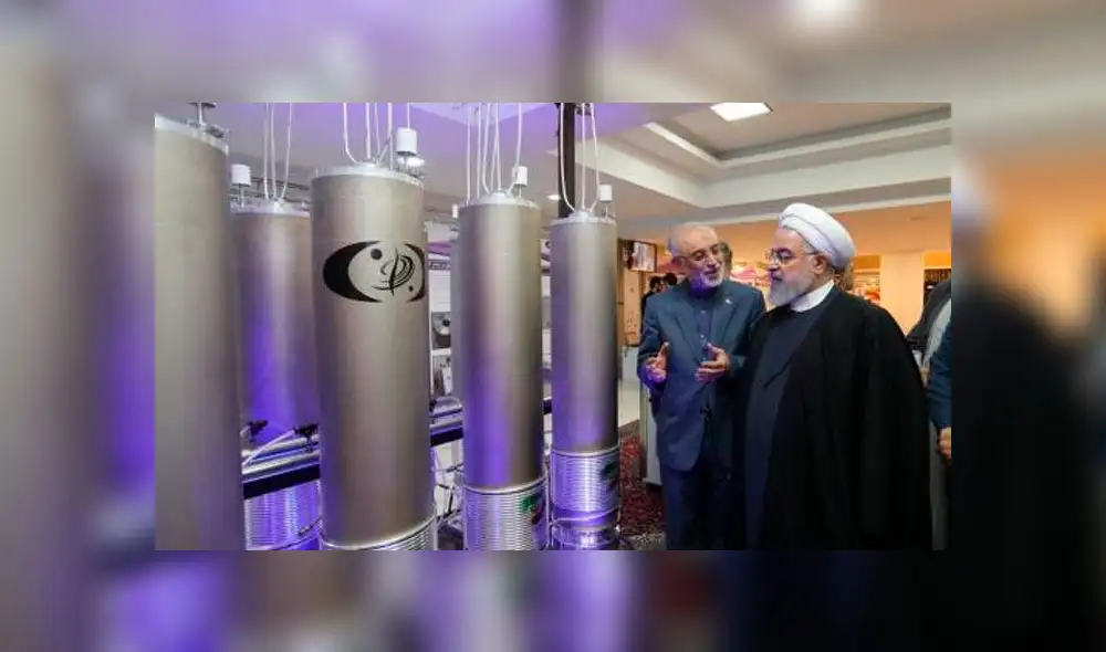 El presidente iraní Hassan Rouhani y el jefe de la tecnología nuclear de Irán, Ali Akbar Salehi. Foto: Reuters. El presidente iraní Hassan Rouhani y el jefe de la tecnología nuclear de Irán, Ali Akbar Salehi. Foto: Reuters.