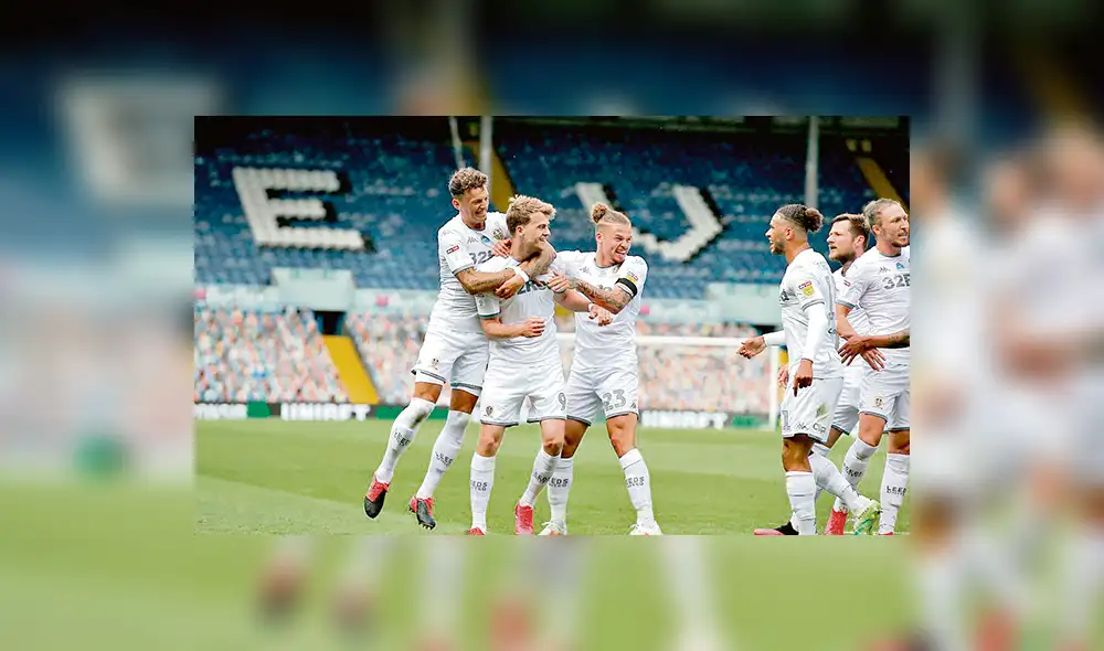 Celebra. Leeds deberá jugar hoy su penúltimo partido.
