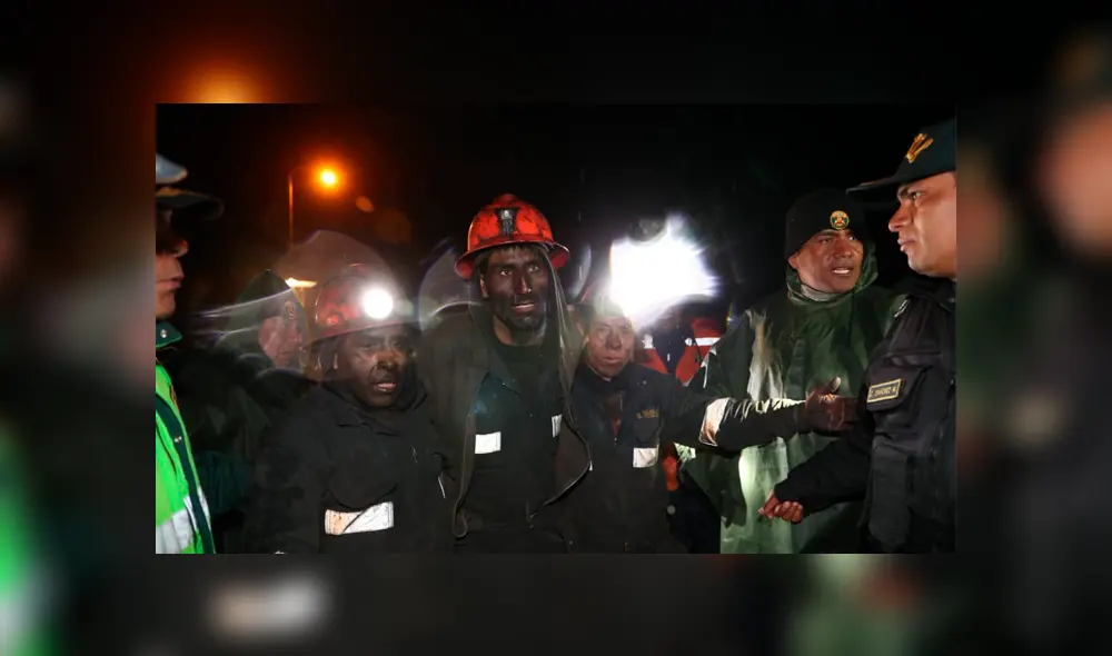 Oyón: Así rescataron a los cuatro mineros que quedaron atrapados en mina de carbón