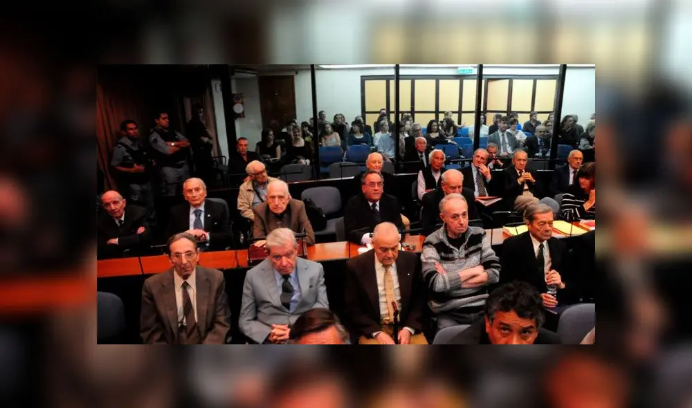 Sala del juicio por Plan Cóndor. Foto: Archivo/EFE. Sala del juicio por Plan Cóndor. Foto: Archivo/EFE.