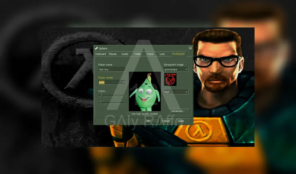 Mod de la palta emocionada llega a Half-Life