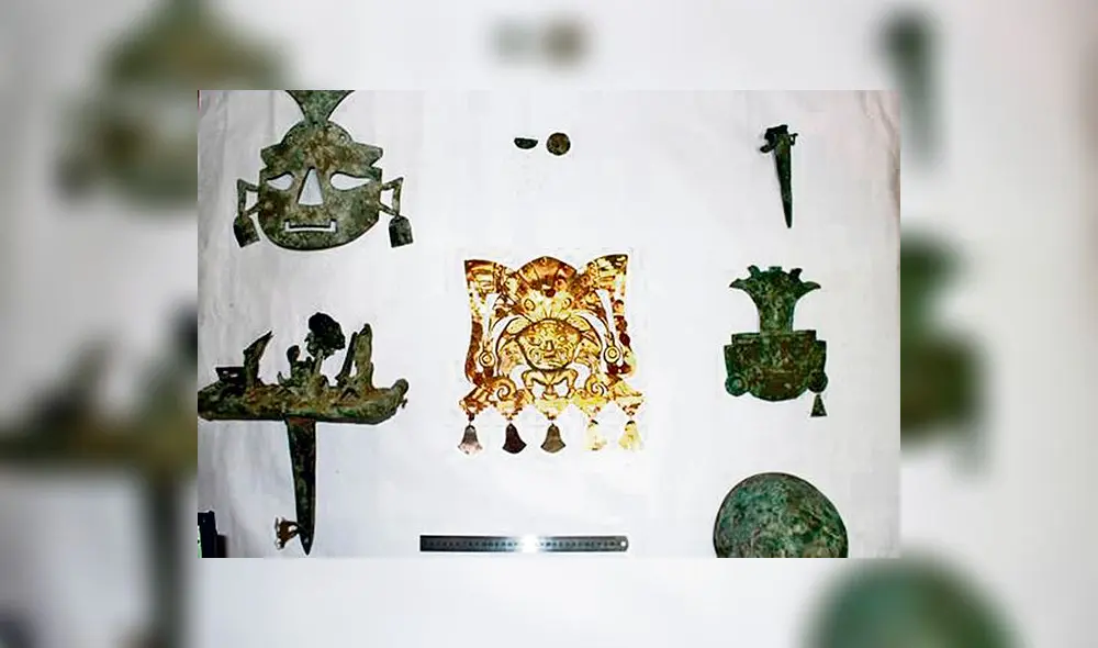 Policía recupera siete piezas de oro en Cajamarca Policía recupera siete piezas de oro en Cajamarca