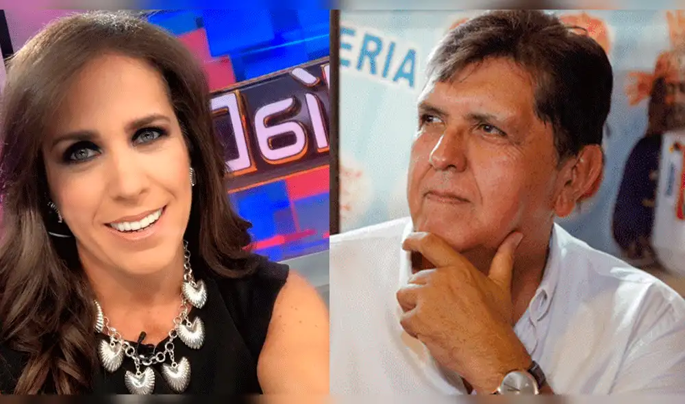 Pámela Vértiz se burla de Alan García tras ser expuesto en redes sociales