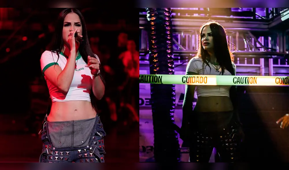Becky G y Natti Natasha calentaron el Watsco Center con su éxito "Sin pijama" | VIDEO