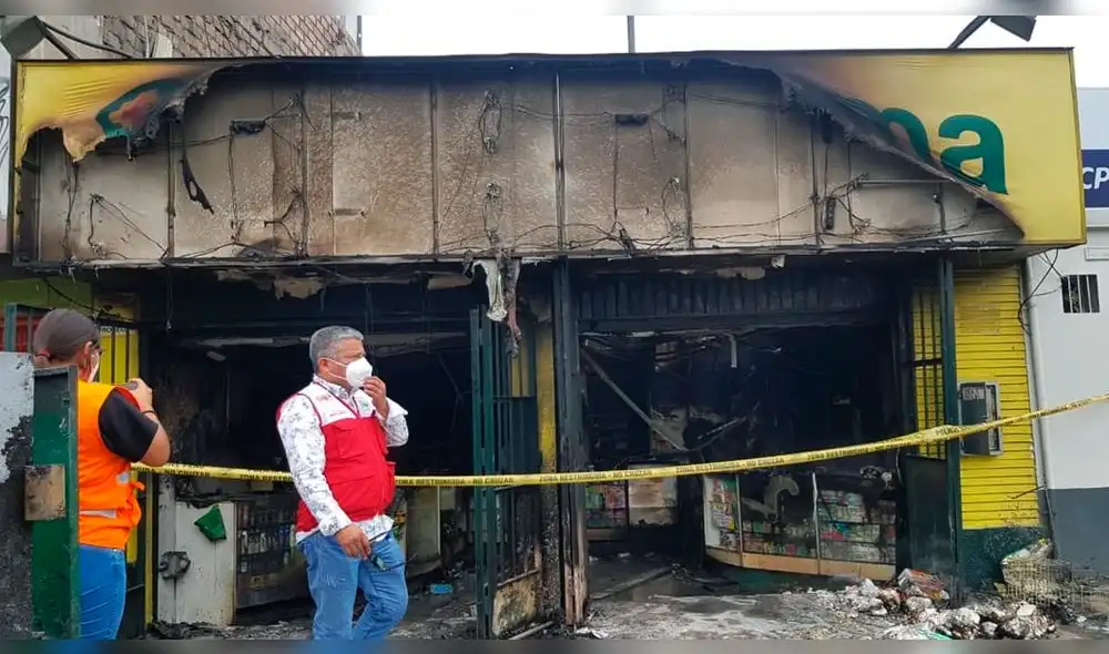 Las instalaciones se vieron severamente afectadas. Foto: Karla Cruz/URPI-GLR Las instalaciones se vieron severamente afectadas. Foto: Karla Cruz/URPI-GLR