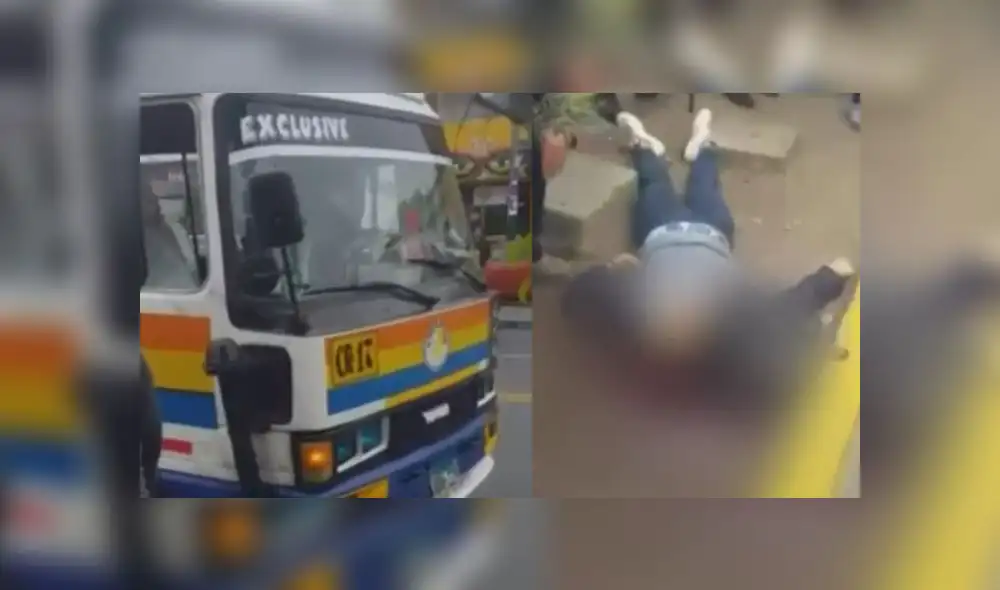 Unidad de la empresa Chimpum Callao tenía una deuda de 2 100 soles y su chofer registra seis papeletas. (Foto: Captura de video / Latina Noticias)