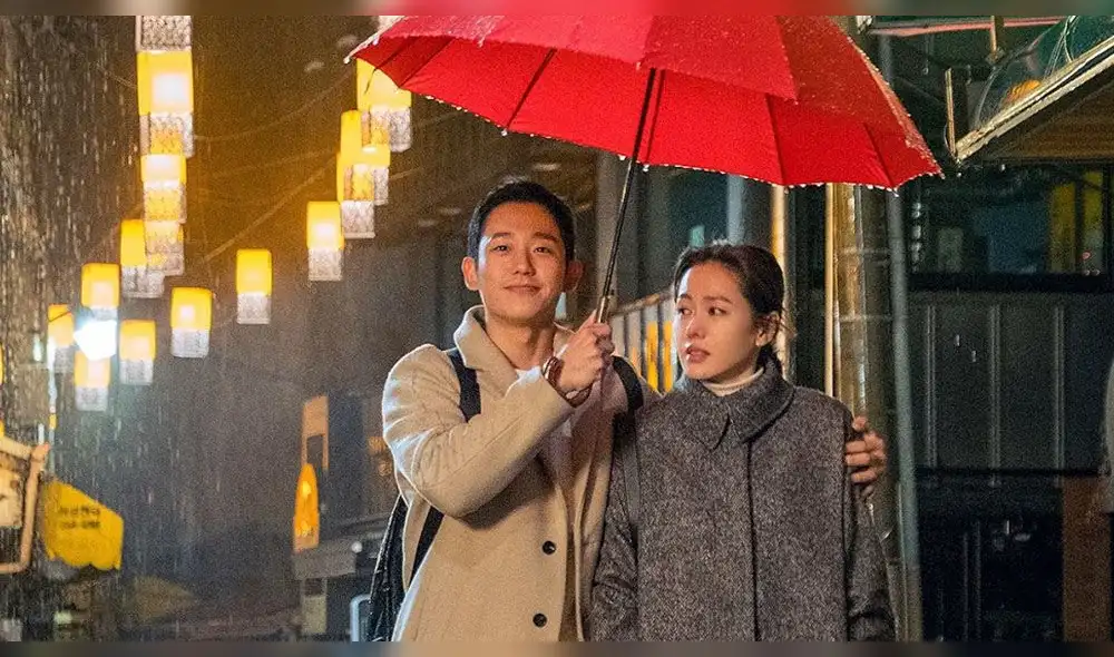 Jung Hae In y Son Ye Jin en el drama Something in the rain. Foto: Hancinema