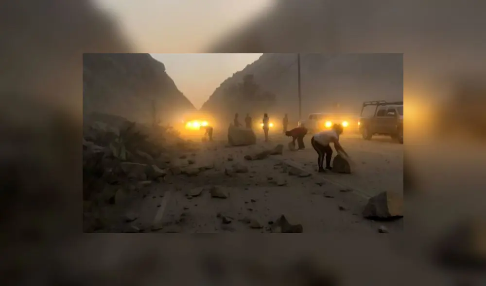 Terremoto. Foto: BBC. Terremoto. Foto: BBC.
