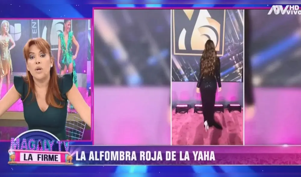 Magaly Medina aseguró que su vestido de la salsera no estaba acorde al evento