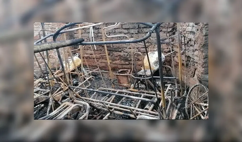 Fuego calcinó todo a su paso. (Foto: PNP)