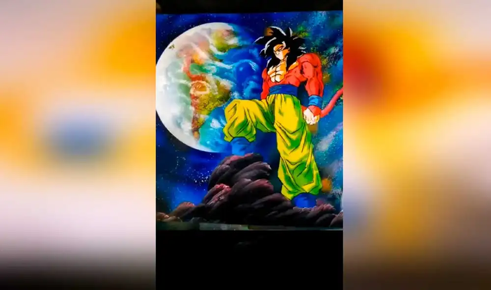 Desliza las imágenes para ver parte del proceso que tuvo que realizar el artista para hacer este increíble retrato de Goku. Foto: captura de TikTok/@gueybrel Desliza las imágenes para ver parte del proceso que tuvo que realizar el artista para hacer este increíble retrato de Goku. Foto: captura de TikTok/@gueybrel