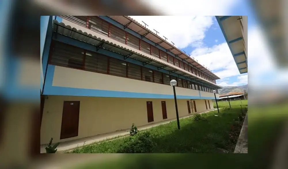 Local de la Universidad Nacional de Cajamarca.