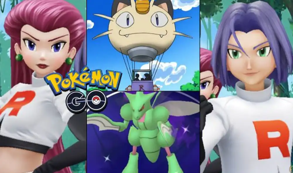 Scyhter oscuro es una de las criaturas de Jessie y James en Pokémon GO. Foto: Niantic Scyhter oscuro es una de las criaturas de Jessie y James en Pokémon GO. Foto: Niantic