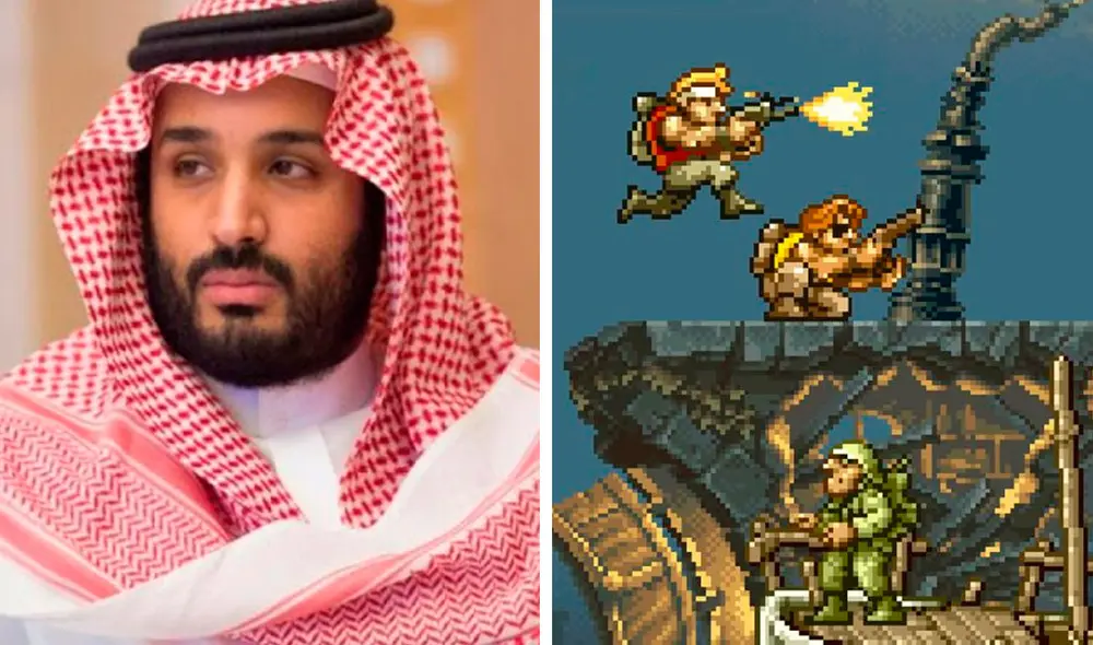 El príncipe Mohammed bin Salman es el príncipe heredero de Arabia Saudí y ya cuenta con una buena parte de SNK, creadores de Metal Slug y The King of Fighters. Foto: Asia News/SNK