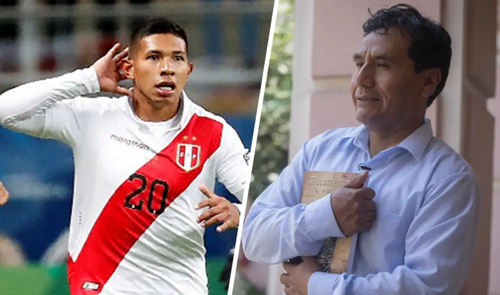 El noble gesto de Edison Flores con profesor de Huancavelica. | Foto: Captura de Movistar Deportes