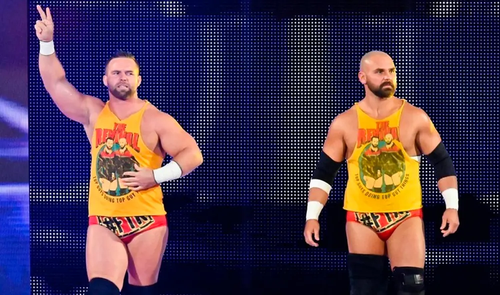 Dash Wilder y Scott Dawson no pertenecen más a la WWE. Foto: WWE