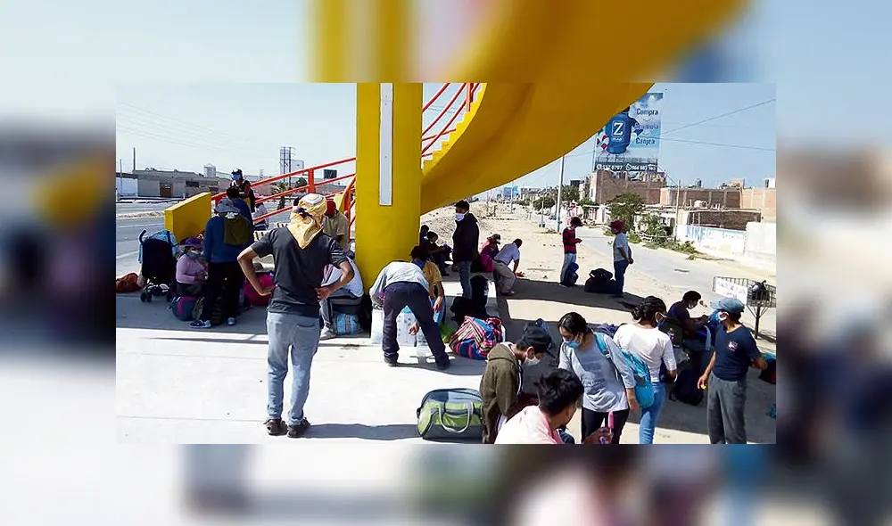MEDIDA DESESPERADA. Mientras hoy llegaron 372 a Cusco en dos vuelos, más de 200 decidieron caminar de Lima a ciudad imperial. MEDIDA DESESPERADA. Mientras hoy llegaron 372 a Cusco en dos vuelos, más de 200 decidieron caminar de Lima a ciudad imperial.