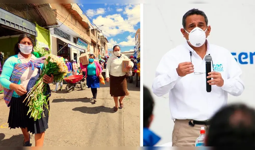 Gobernador regional de Cajamarca.