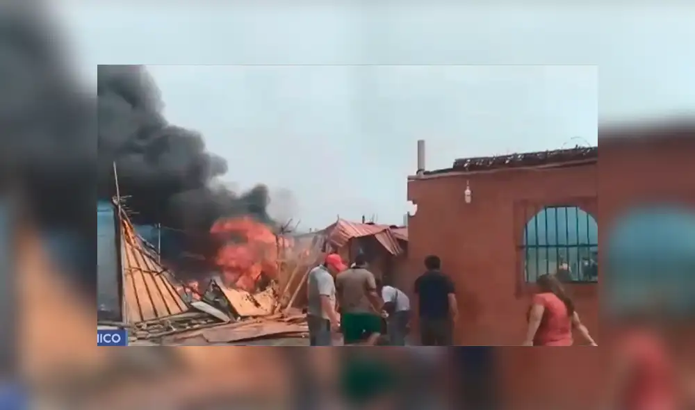 Cañete: Incendio registrado dejó a varias familias sin casa [VIDEO]