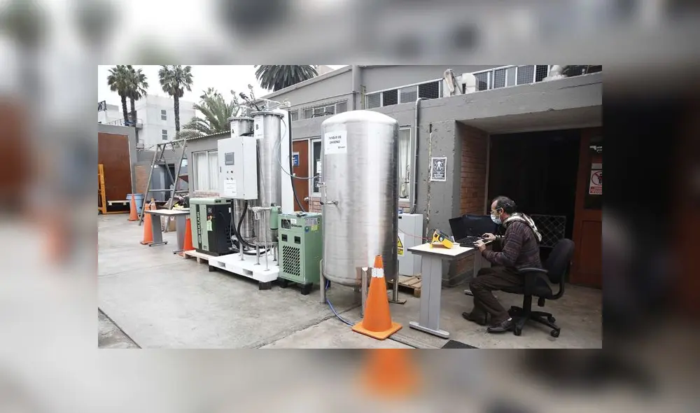 Cada planta modular tendrá una capacidad distinta para producir oxígeno medicinal: 5, 10 y 20 metros cúbicos por hora. (Foto: PUCP) Cada planta modular tendrá una capacidad distinta para producir oxígeno medicinal: 5, 10 y 20 metros cúbicos por hora. (Foto: PUCP)