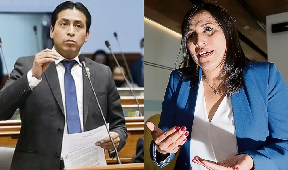 La congresista Flor Pablo invocó a que los parlamentarios no blinden al congresista Freddy Díaz. Foto: composición Congreso La congresista Flor Pablo invocó a que los parlamentarios no blinden al congresista Freddy Díaz. Foto: composición Congreso