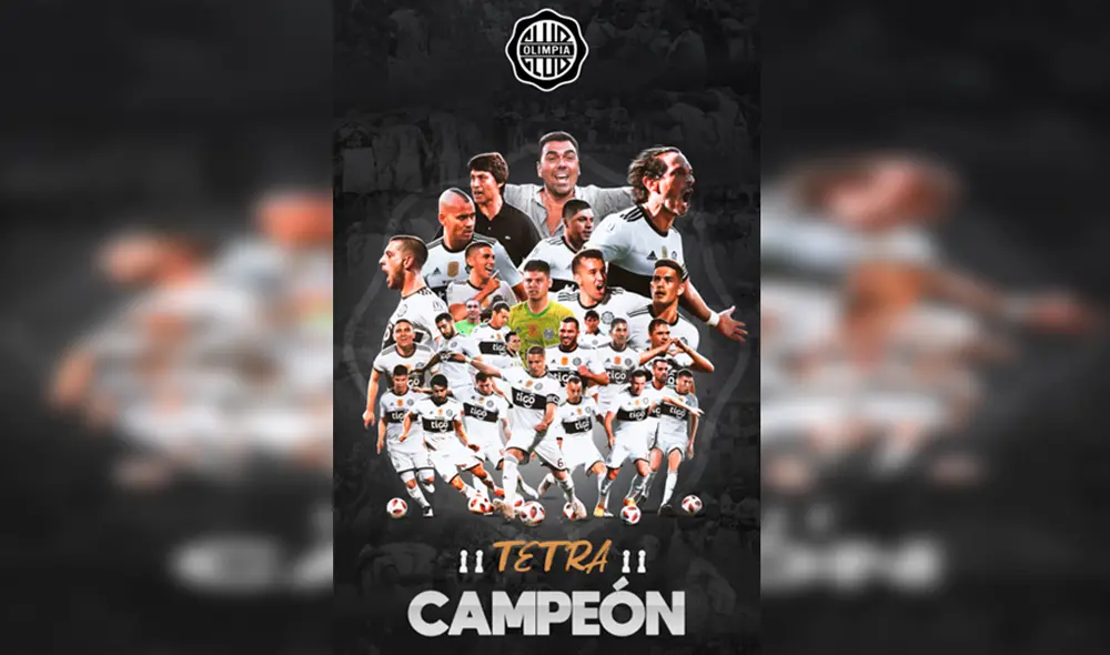 Olimpia se coronó tetracampeón de la Primera División de Paraguay tras igualar 2-2 con Guaraní. | Foto: @elClubOlimpia Olimpia se coronó tetracampeón de la Primera División de Paraguay tras igualar 2-2 con Guaraní. | Foto: @elClubOlimpia
