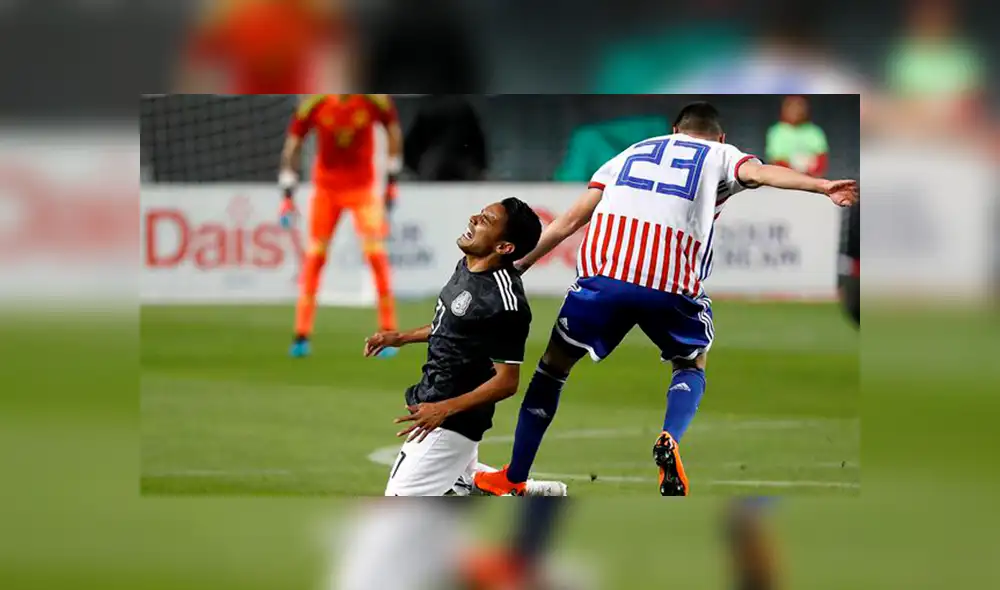 Amistoso entre México vs Paraguay casi termina en bronca por esta terrible falta [VIDEO]