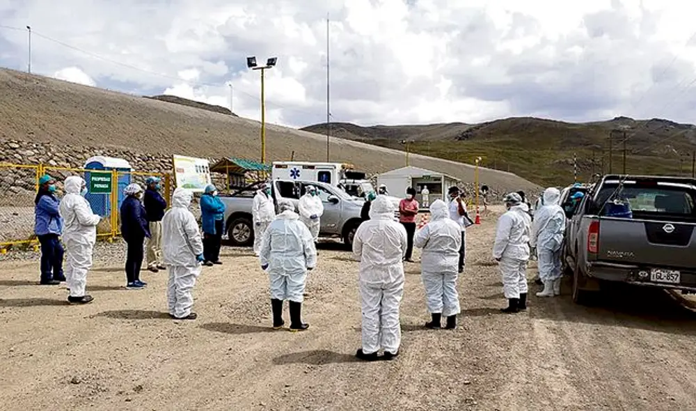 Minera Bateas asegura que no tiene trabajadores infectados con COVID-19.