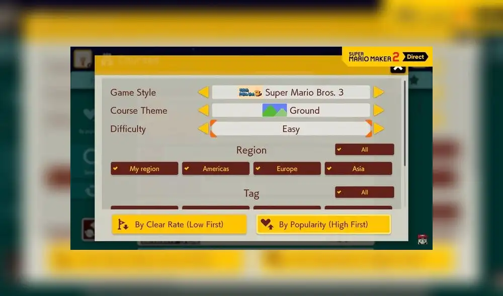 Super Mario Maker 2 no permitirá importar niveles del Mario Maker original.