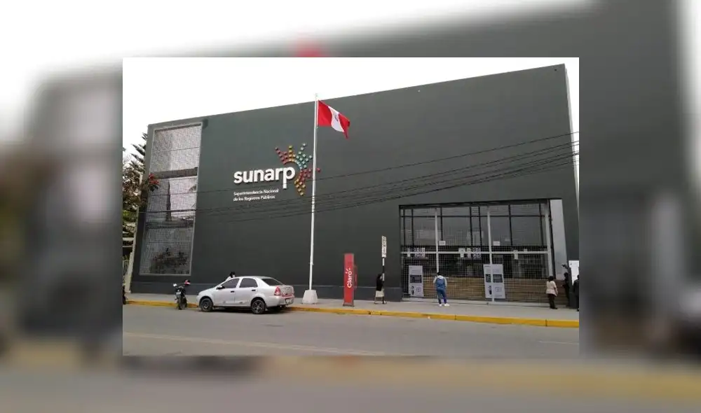 Instalaciones de Sunarp en Chiclayo.
