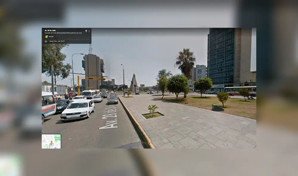 Google Maps: ¿Recuerdas cómo se veía la 'Alameda 28 de Julio' previa a las obras de Luis Castañeda? [FOTOS]